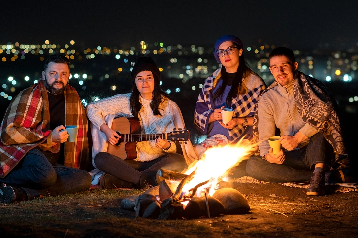 Bonfire evening