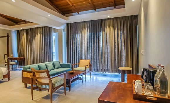 Sukama Resort & Spa luxury living room interior