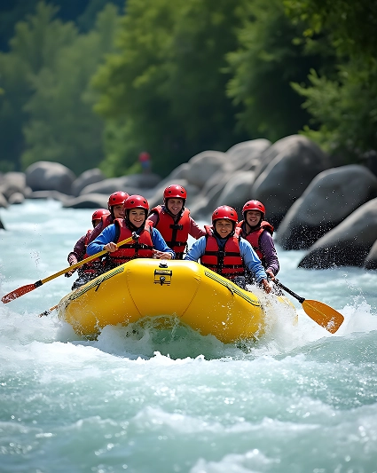 River rafting in Uttarakhand