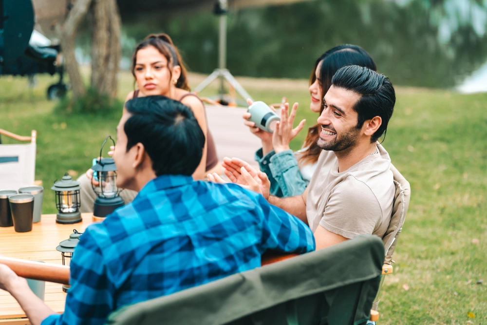 Group gathering at Xomotel Ranikhet Heights